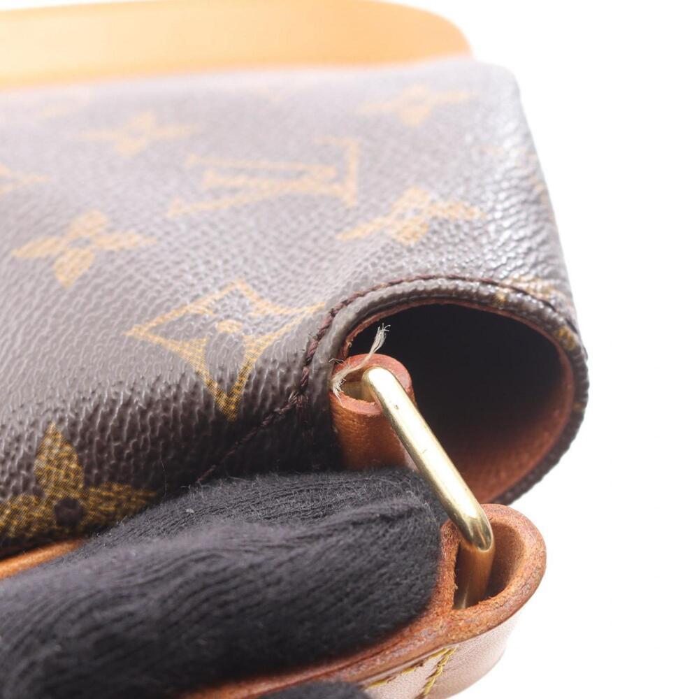 LOUIS VUITTON Brown Monogram Leather Shoulder Bag - Picture 11 of 13